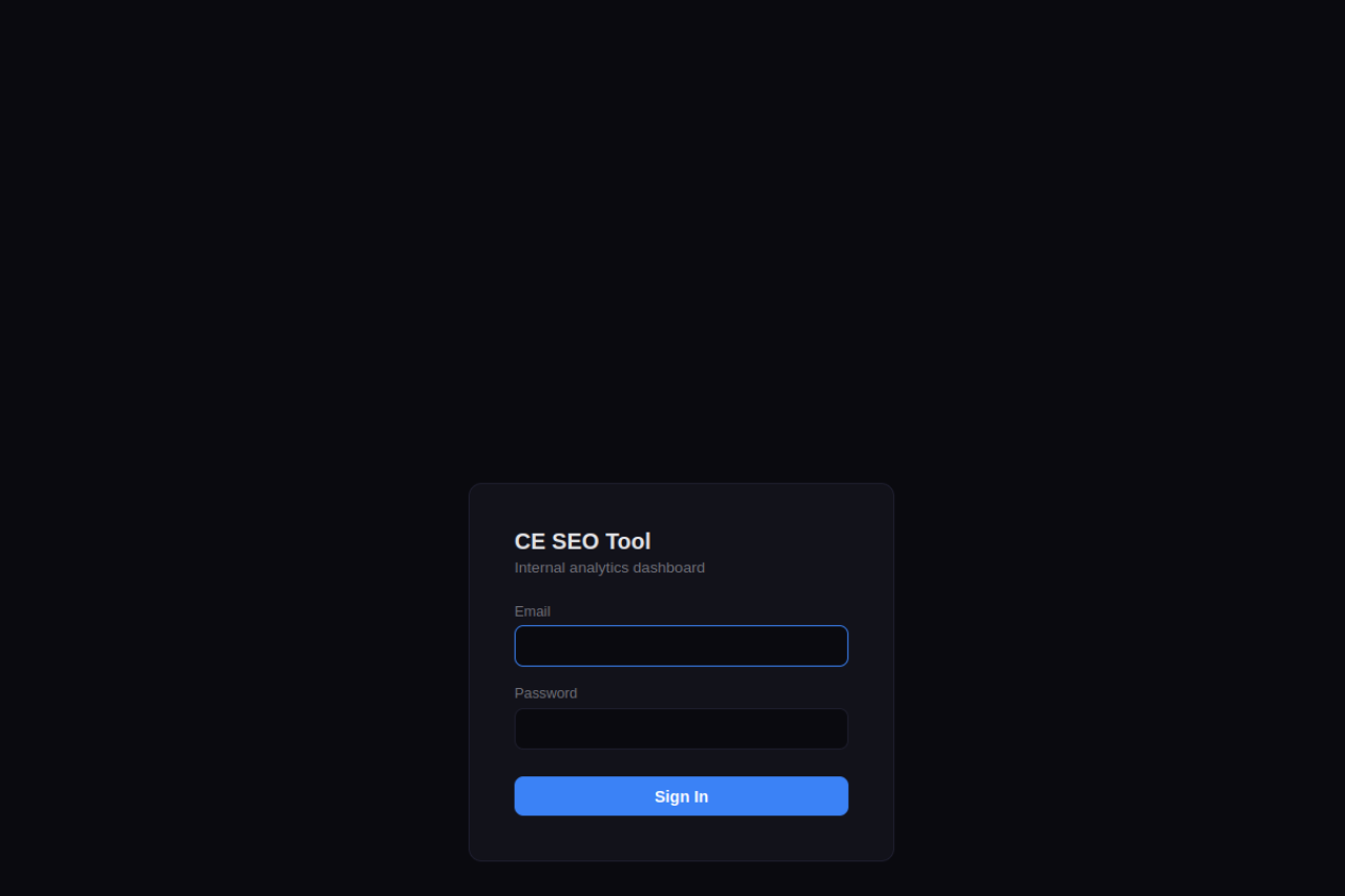 SEO Tool screenshot