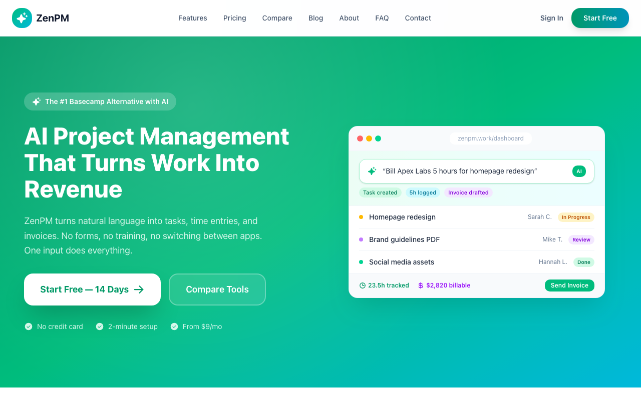 ZenPM screenshot